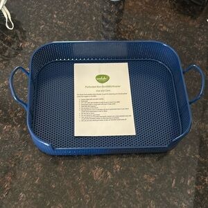 🚪NWT walah everyware non stick bbq roaster 17x10